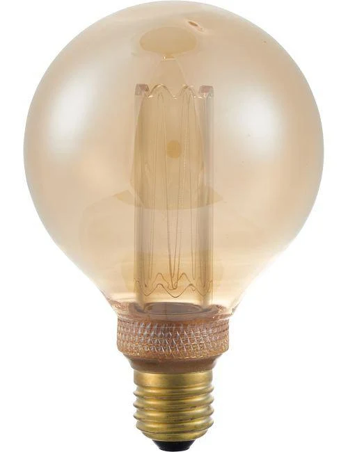 LED E27 Vintage Globe Amber G95 Dimbar