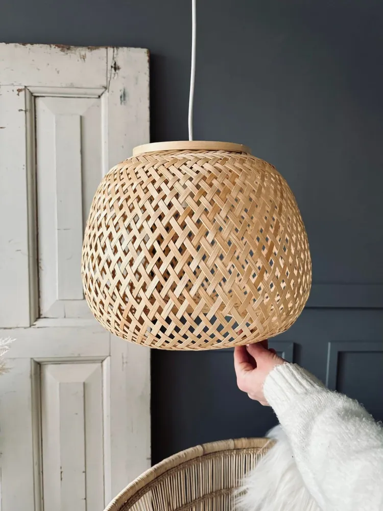 Lampe bambus – Dia 33 cm