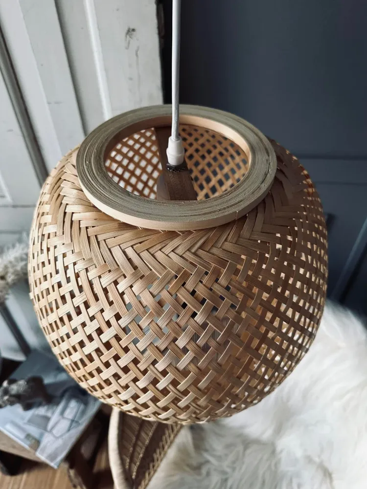 Lampe bambus – Dia 33 cm
