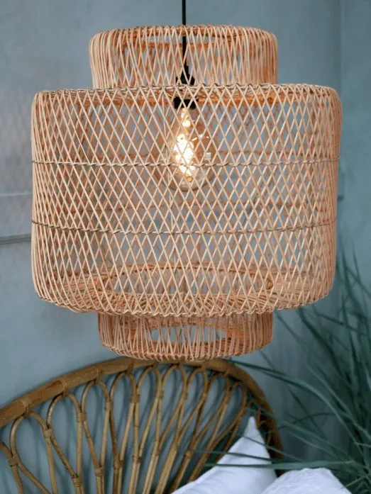 Lampe i rattan - BIG SIZE