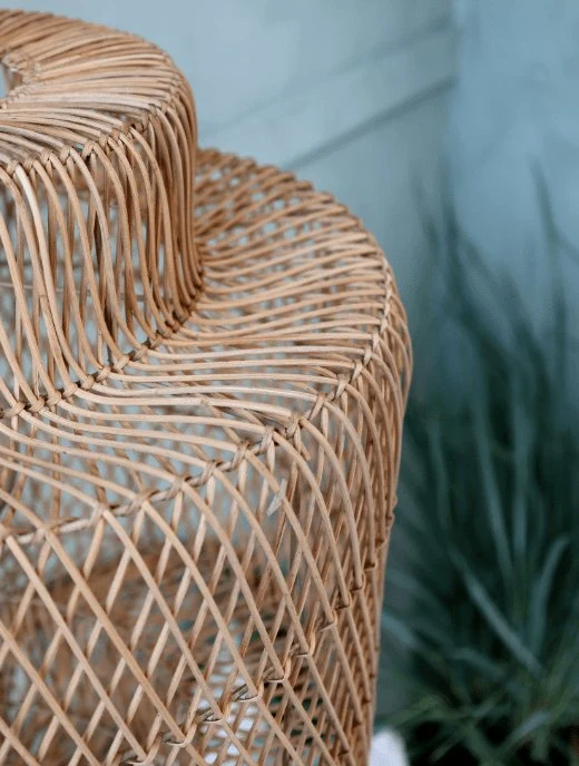 Lampe i rattan - BIG SIZE