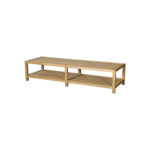 Scale sofabord, stor, Oak