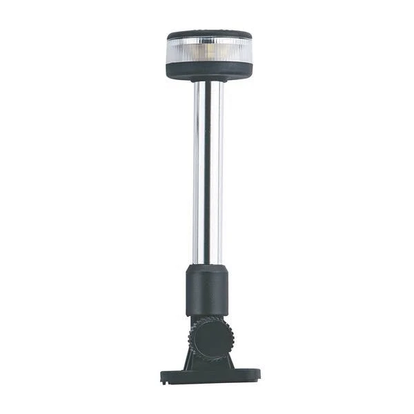 LED lanternemast 225 mm 12V 1W 304 rustfritt stål