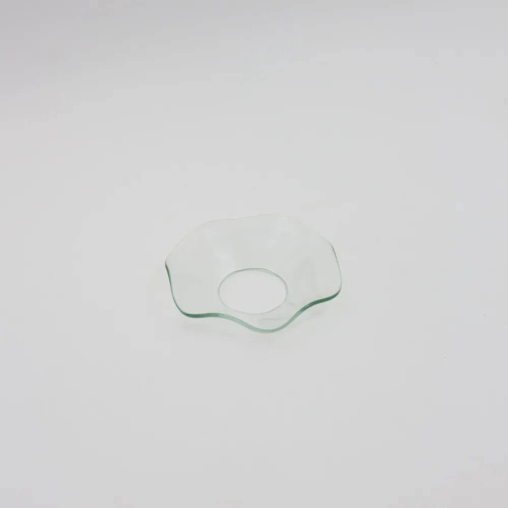 Lysmansjett Glass/Bølget 65mm