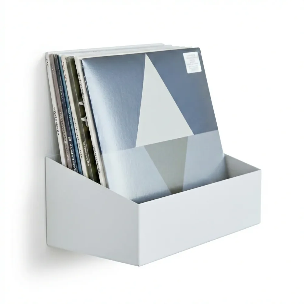 Studio 57 Vinyl Vegghylle Large (hvit)