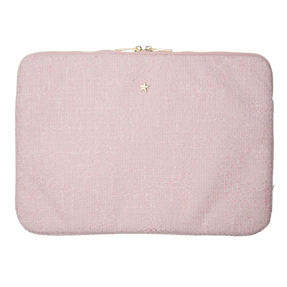 TWEED MAC COVER COTTON CANDY