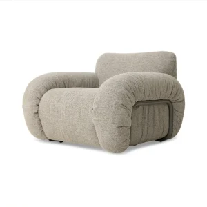 Arc lounge fauteuil, frame ash, sneak beige
