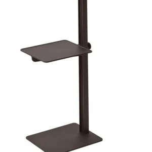Museum side table dark brown