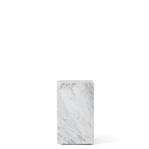 Plinth Tall table - Carrara Marmor