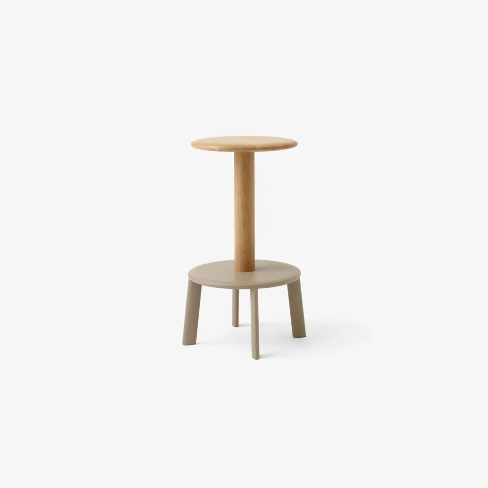 Barstol Massif Oak/Grey Beige
