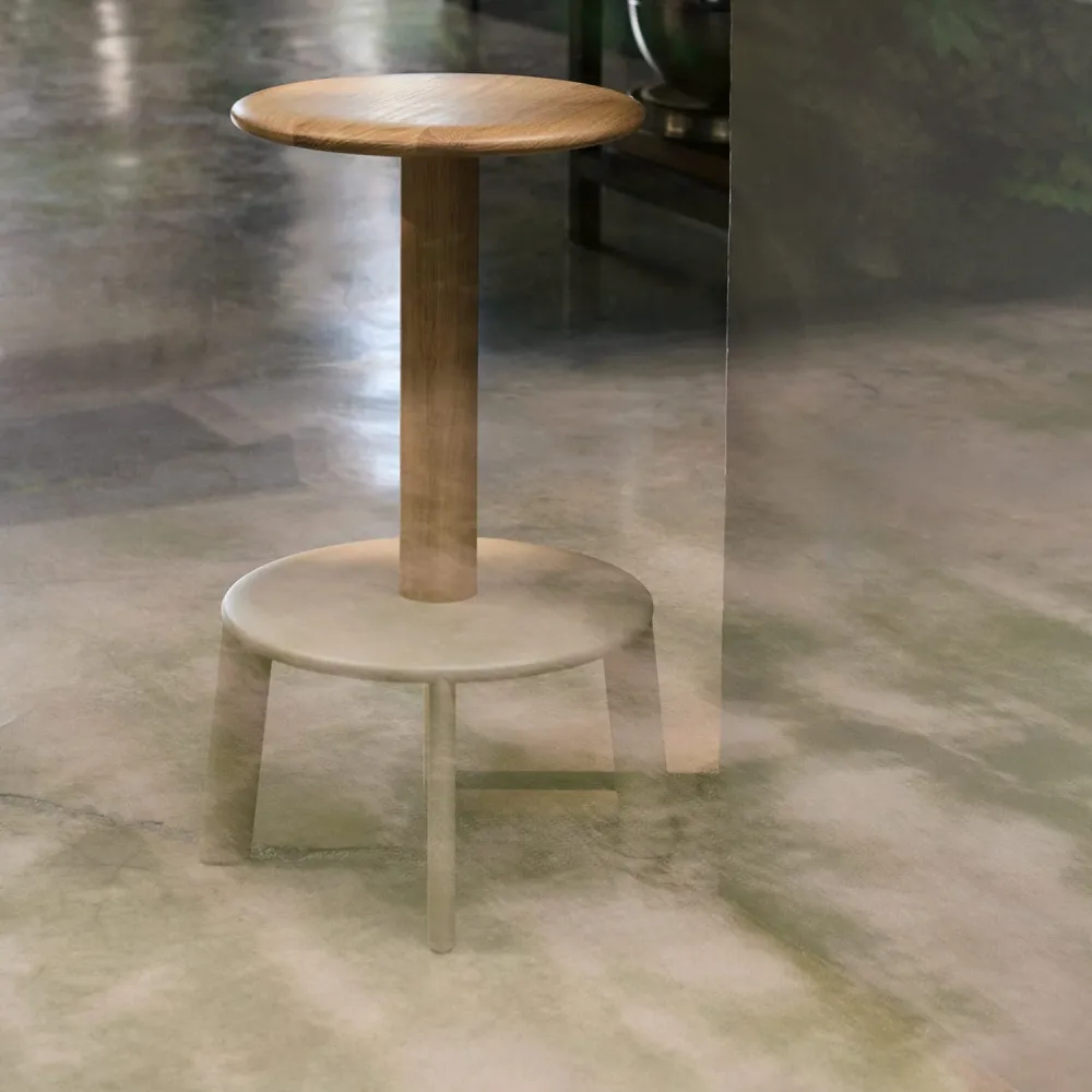 Barstol Massif Oak/Grey Beige