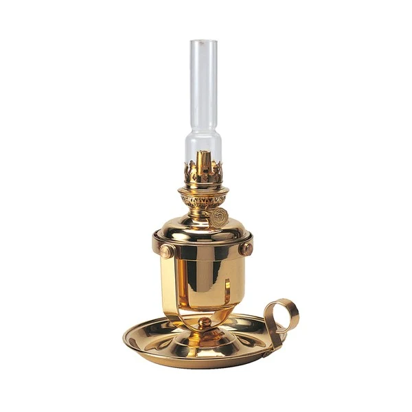 DHR bord- og skottlampe i messing