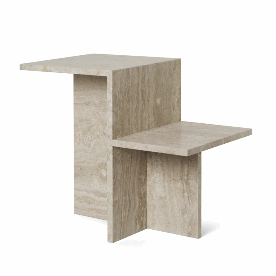 Distinct Sidebord Travertine