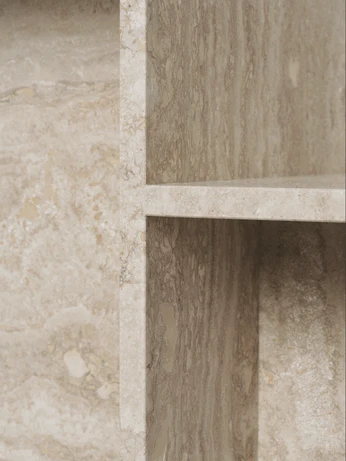 Distinct Sidebord Travertine
