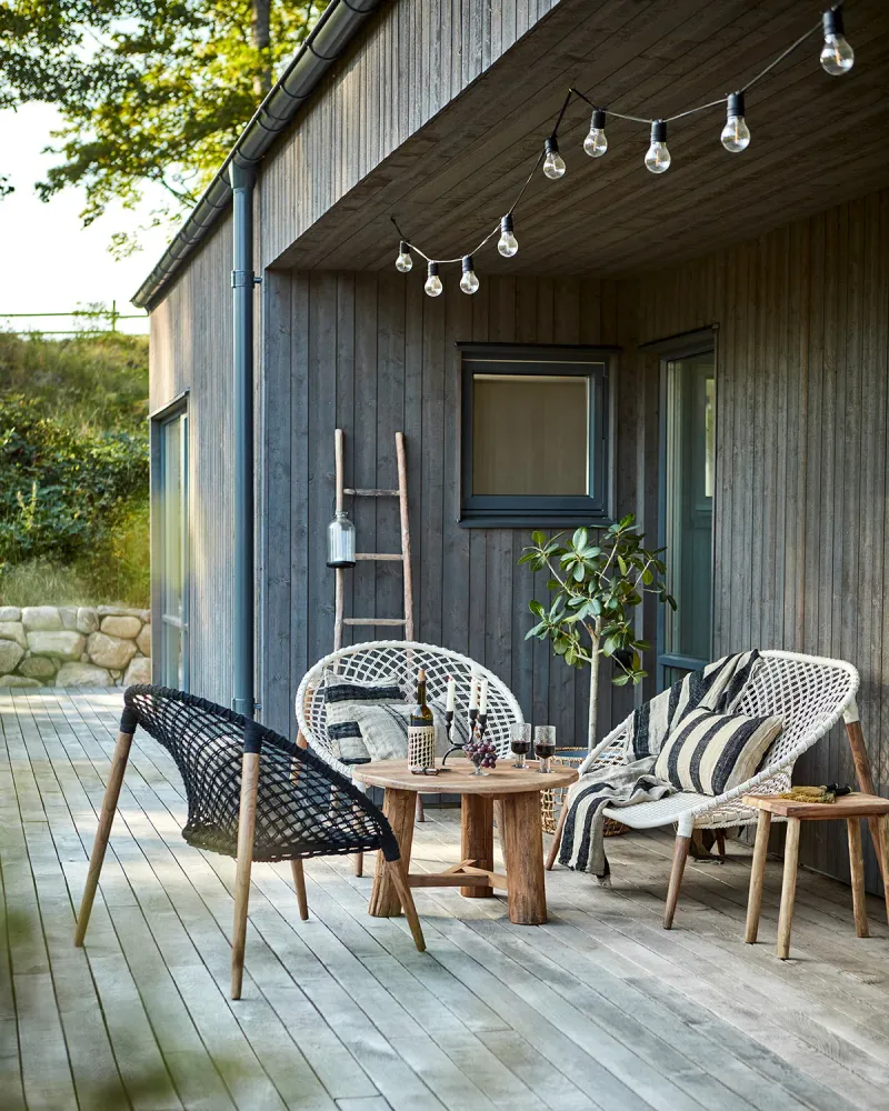 Krakk Resirkulert Treverk - H46cm