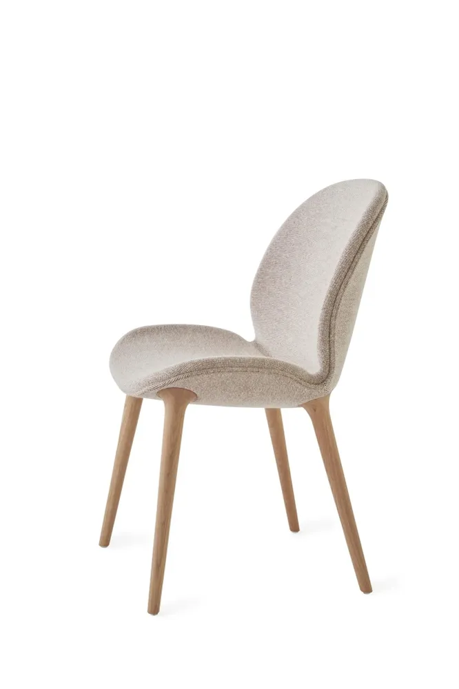 Lodgestol Lys eik Brook Beige/Kastanje