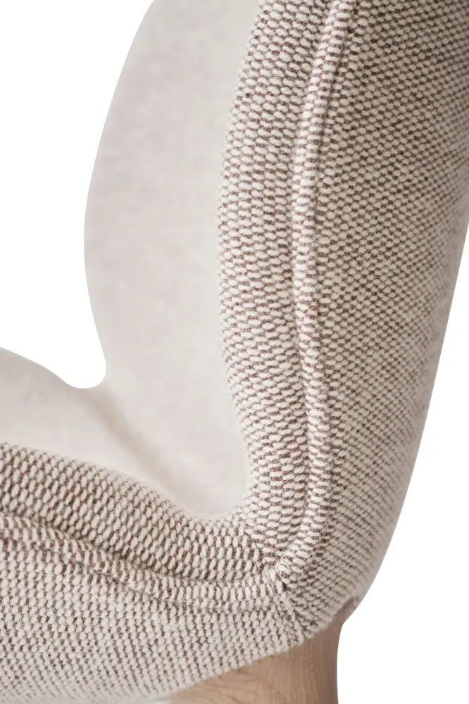 Lodgestol Lys eik Brook Beige/Kastanje