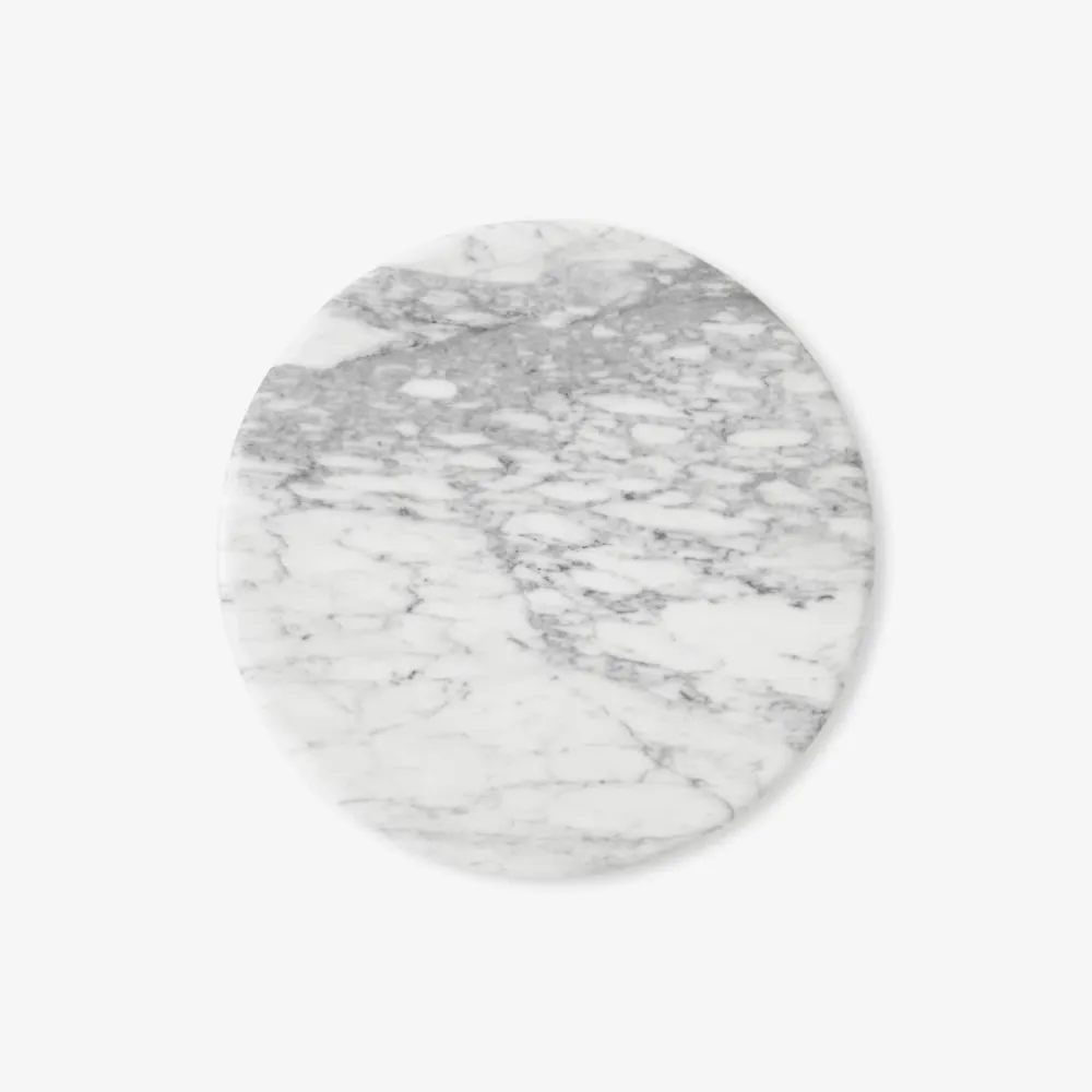Marmortopp Bianco Carrara til Wire VP11 Stol