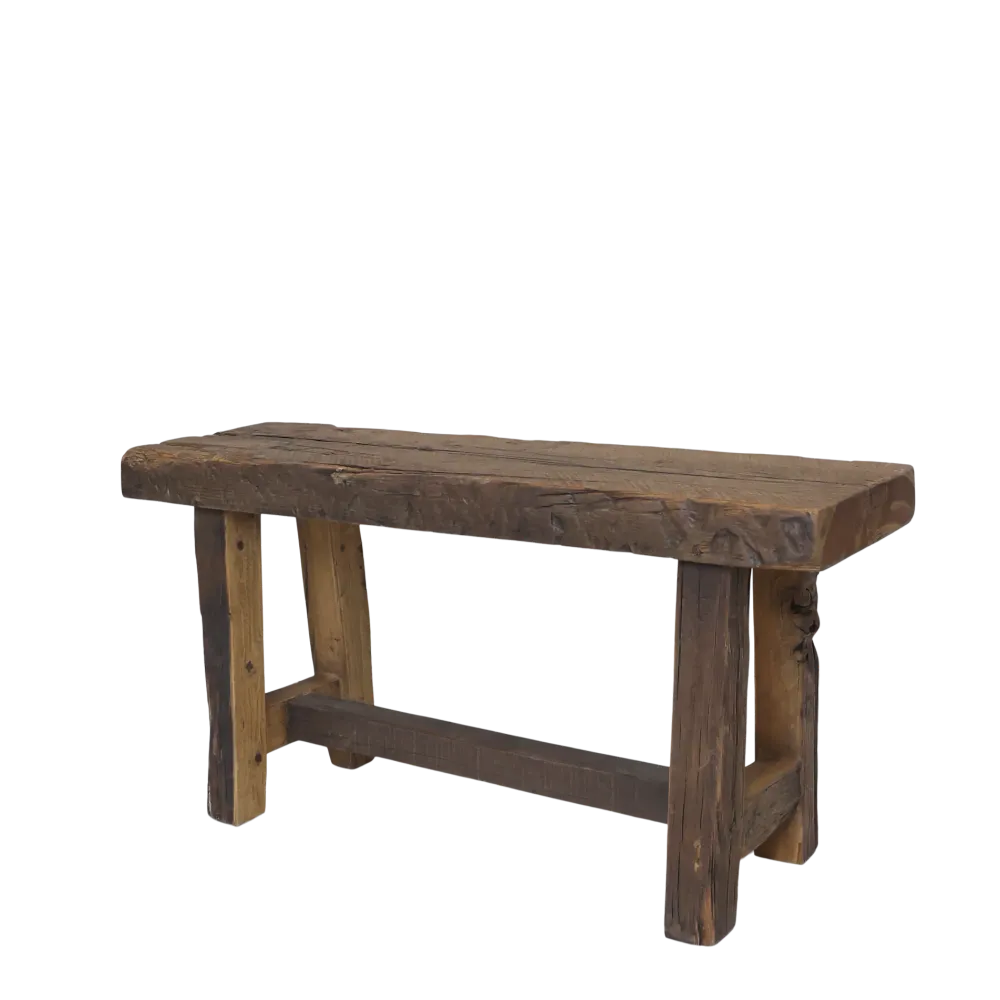 Rustikk Trebenk - 90cm