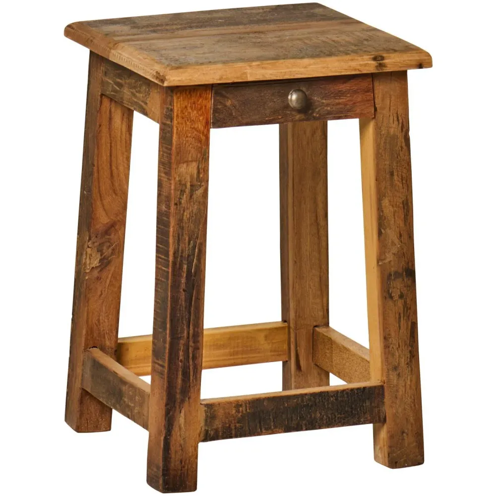 Sidebord / Krakk, Rustikk Treverk