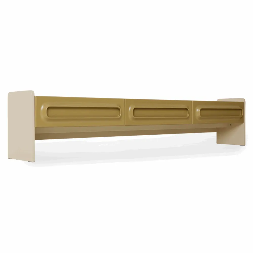 Space lowboard, sage/cream