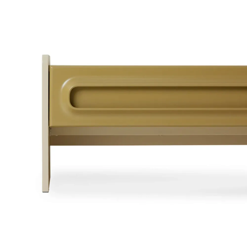 Space lowboard, sage/cream