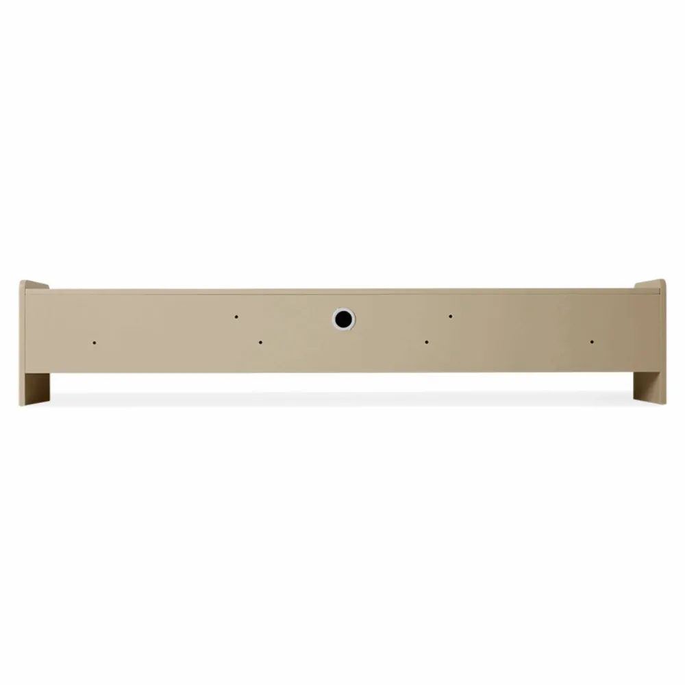 Space lowboard, sage/cream