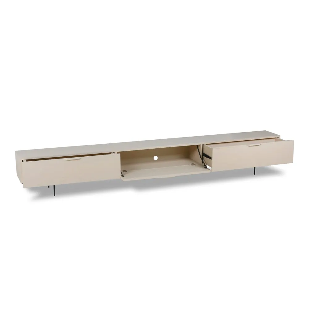 TV-benk Wood Grain 250cm