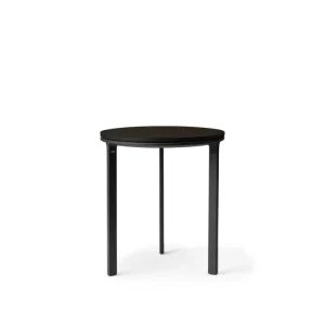 Vipp421 sidebord, Ø40, mørk eikefiner
