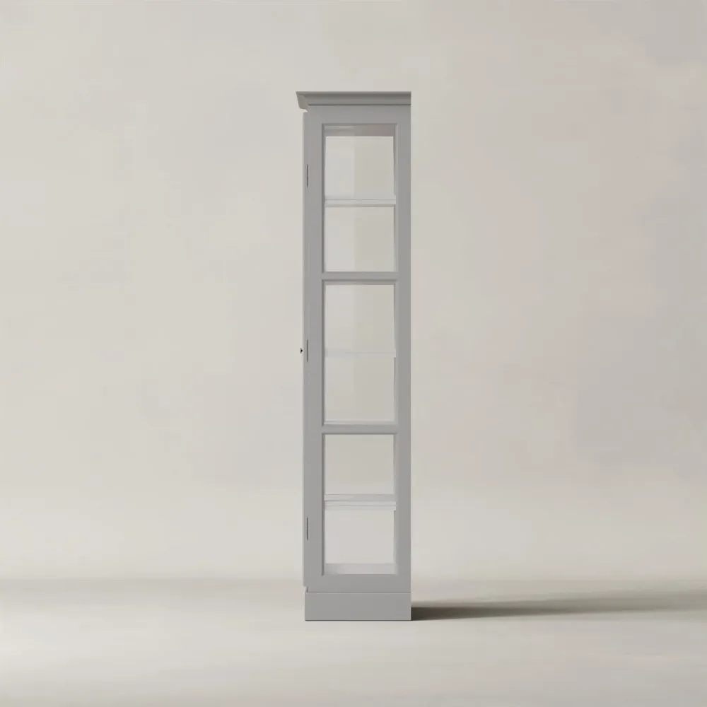 Vitrineskap V1 Grå
