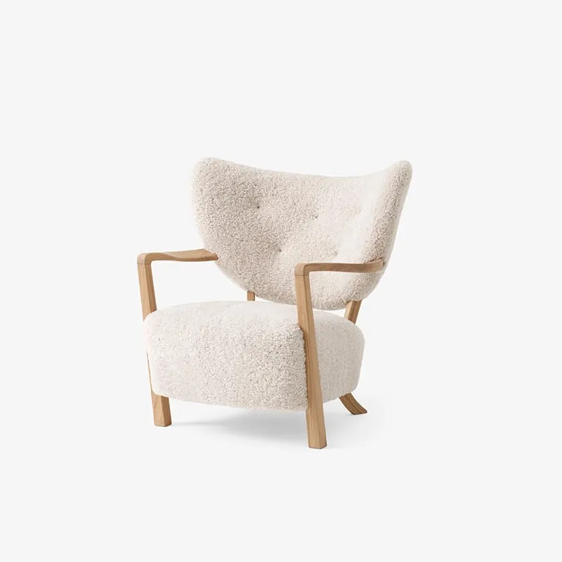 Wulff Stol + Puff Moonlight/Eik