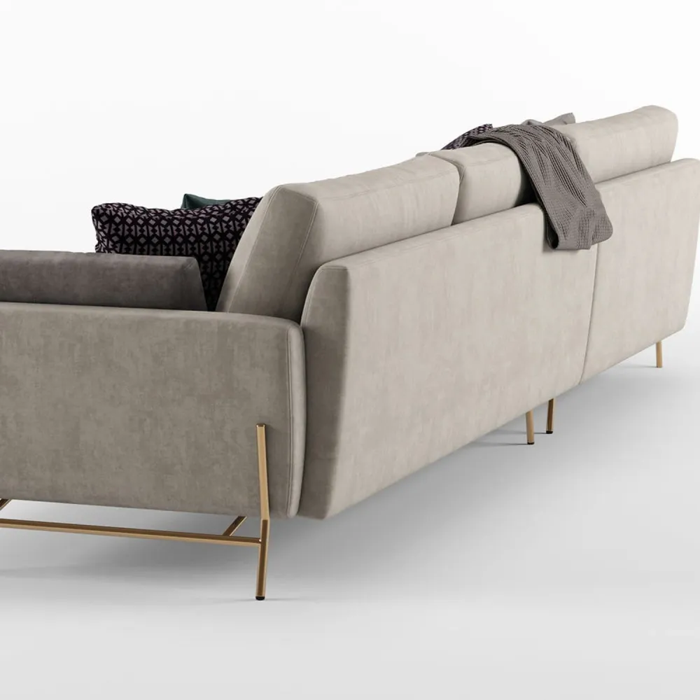Le Marais 3-seter m/ Chaiselounge