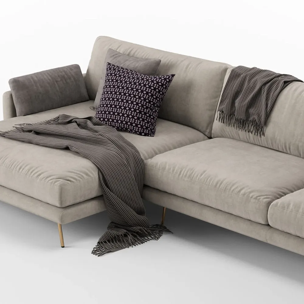 Le Marais 3-seter m/ Chaiselounge