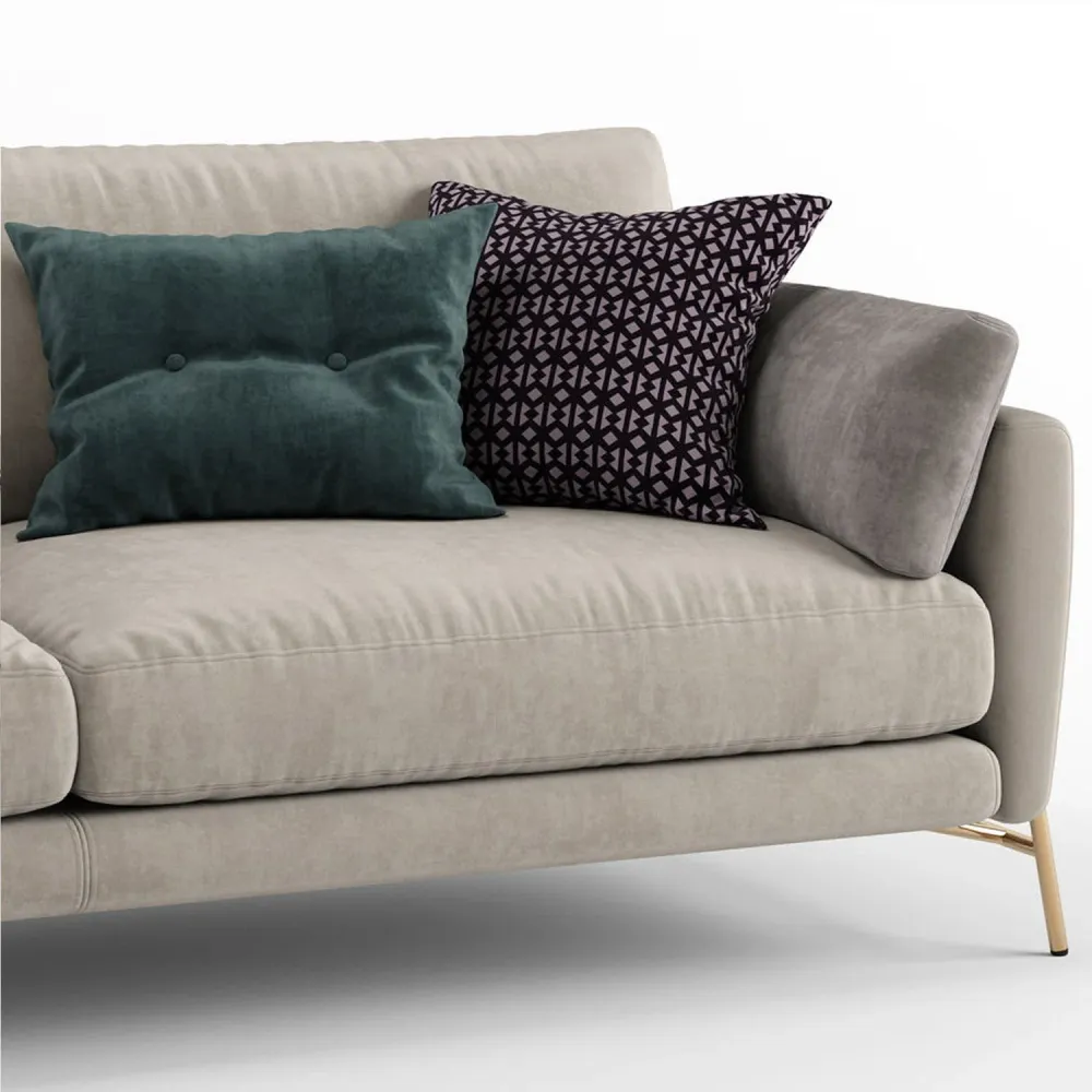Le Marais 3-seter m/ Chaiselounge