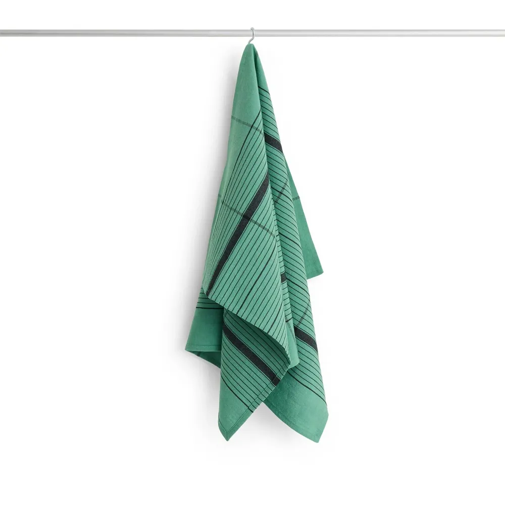 Kjøkkenhåndkle Linear Green