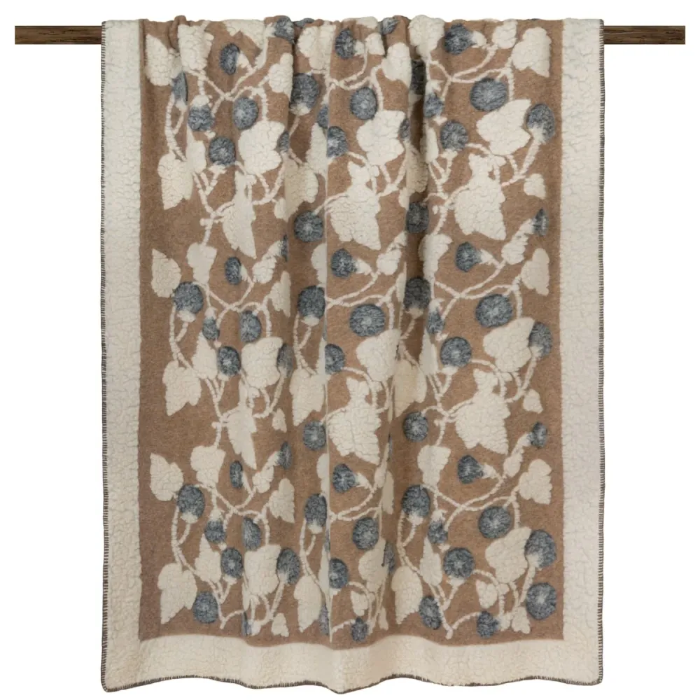 Ullpledd Melodia Grigio 150x190 cm