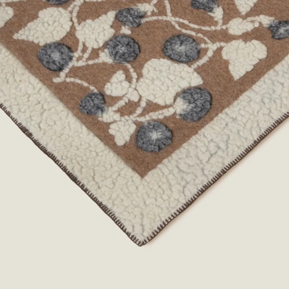 Ullpledd Melodia Grigio 150x190 cm