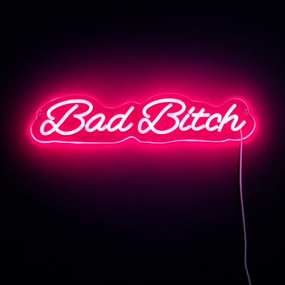 Bad Bitch Neon Vegglampe