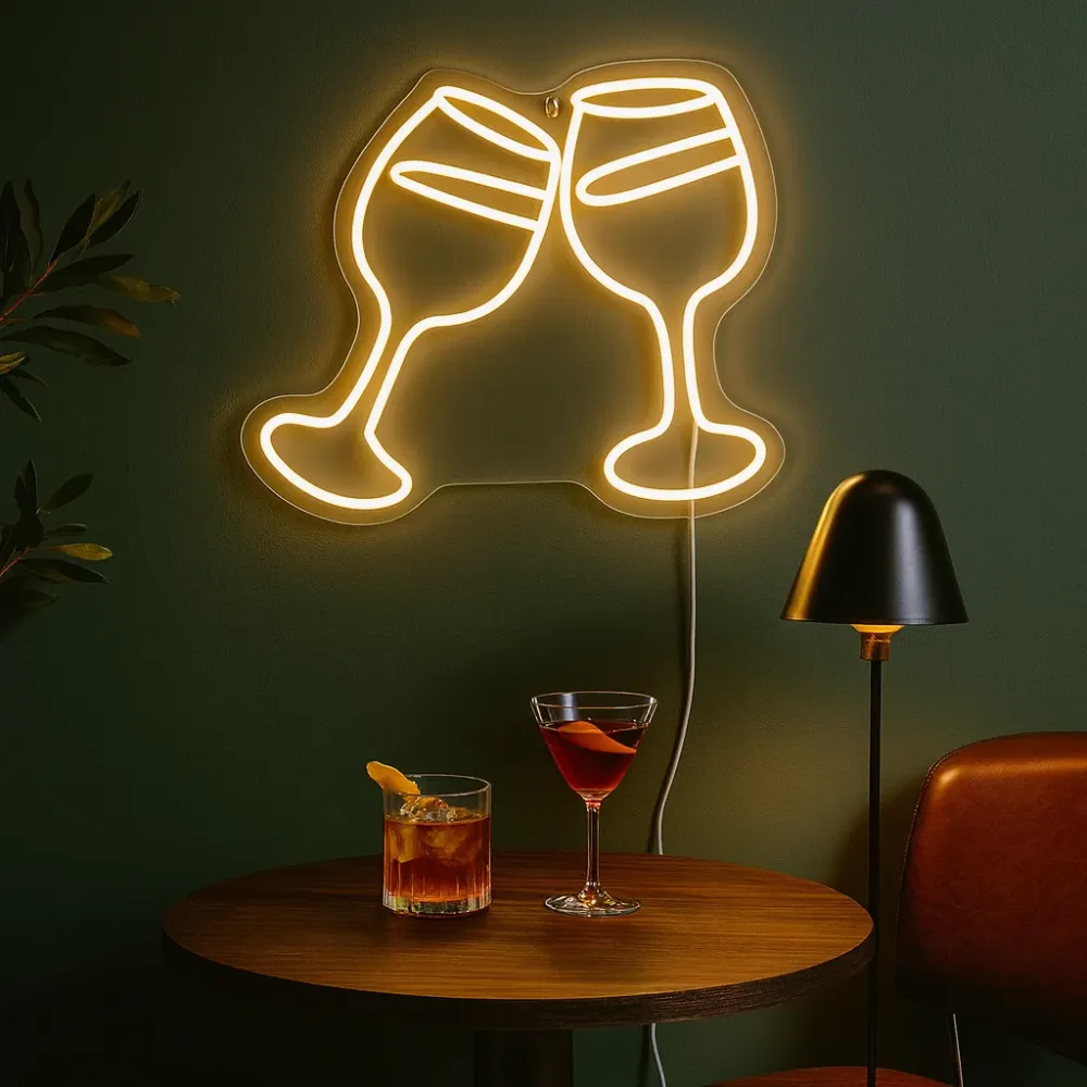 Cheers Neon Vegglampe