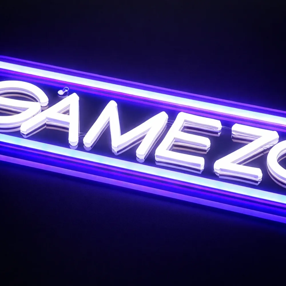Game Zone Neon Vegglampe