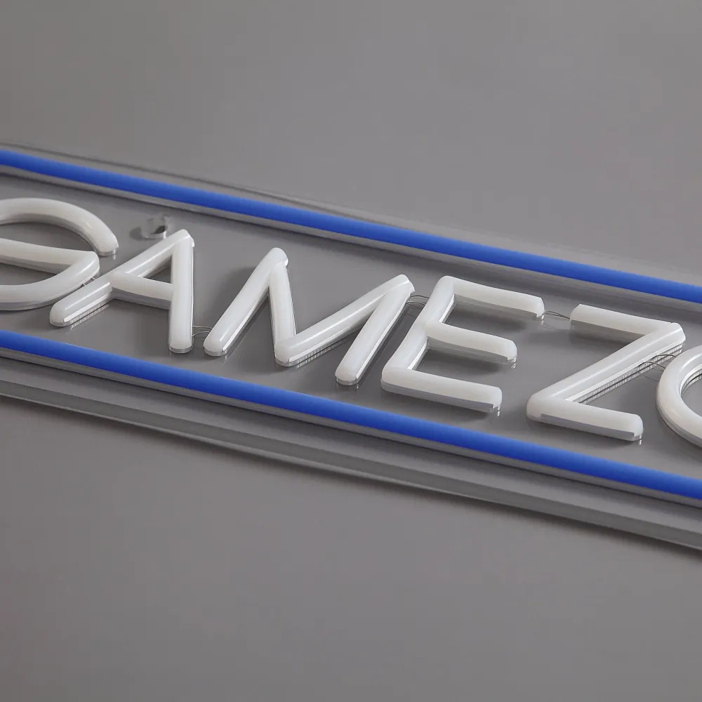 Game Zone Neon Vegglampe