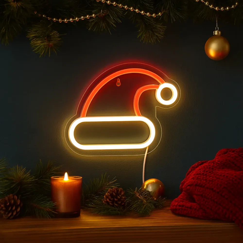 Nisselue Neon Vegglampe