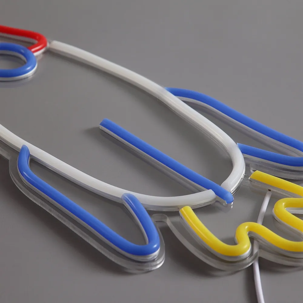 Rocket Neon Vegglampe