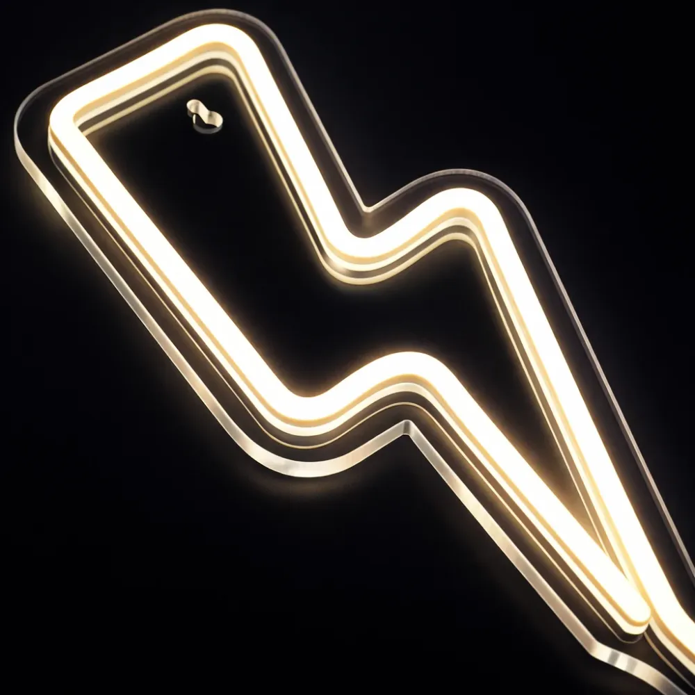 Thunder Neon Vegglampe