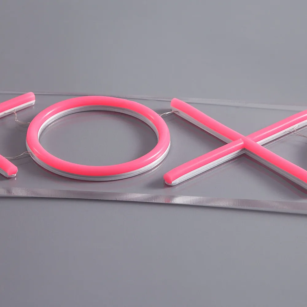 XOXO Neon Vegglampe