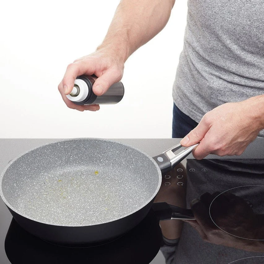 Oljespray i rustfritt stål med fine mist