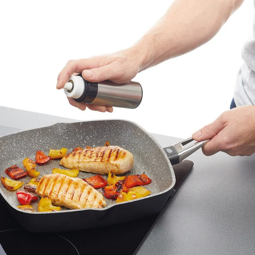 Oljespray i rustfritt stål med fine mist
