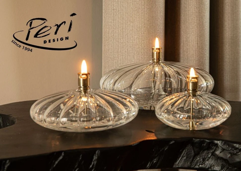 OLJELAMPE LIVING DISC ELEGANT M