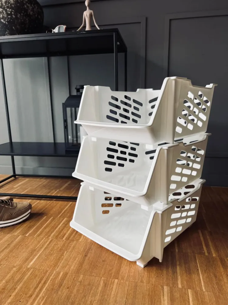 Stablebar organizer - Hvit