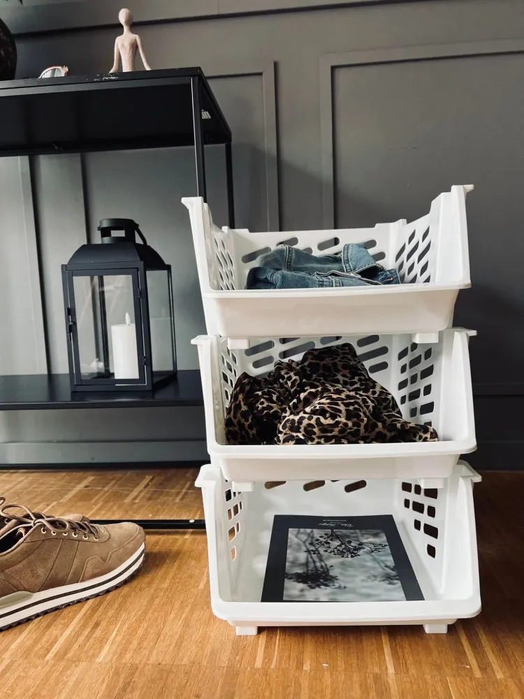 Stablebar organizer - Hvit
